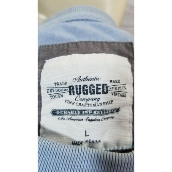 Red Eagle Cycles Biker Authentic Rugged Co. Tee T-shirt Men's Sz Large - Picture 7 of 9